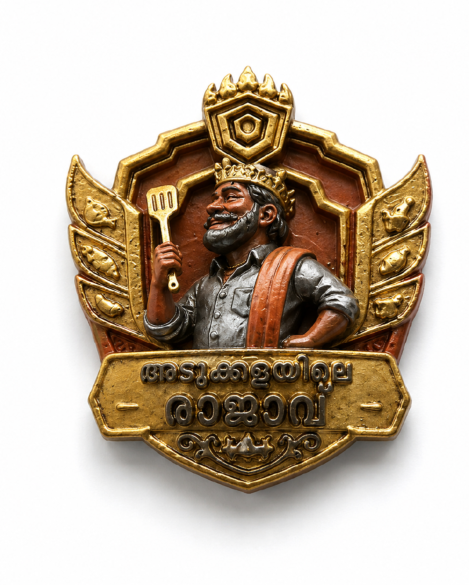 🚀 LAUNCHING SOON King of the Kitchen  – 3D Printed Hand-Painted Fridge Magnet